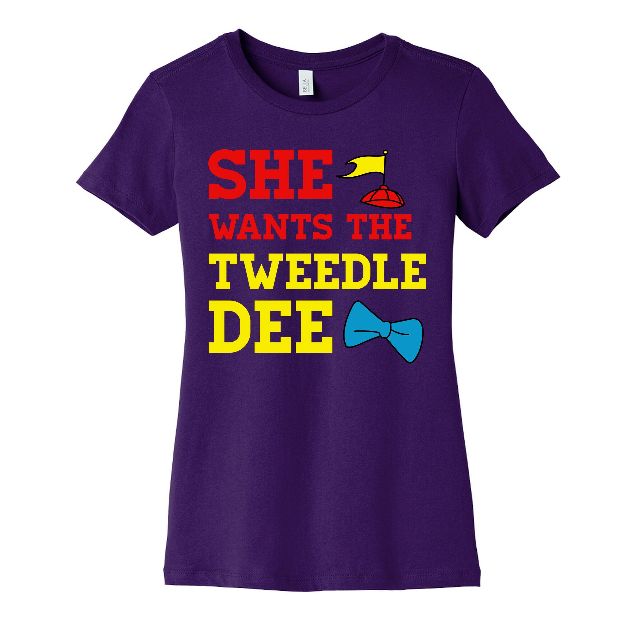She Wants The Tweedle Dee Women's Cotton Tee